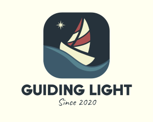 Boat Sailing App logo design