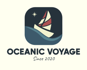 Boat Sailing App logo design