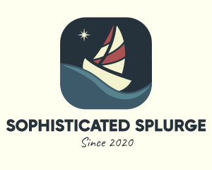 Boat Sailing App logo design