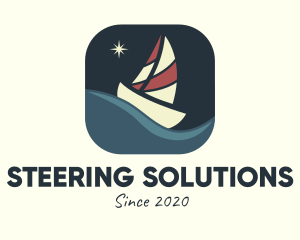 Boat Sailing App logo design