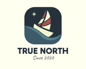 Boat Sailing App logo design