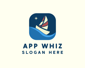 Boat Sailing App logo design