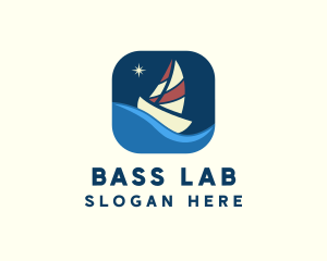 Boat Sailing App logo design