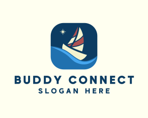 Boat Sailing App logo design