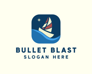 Boat Sailing App logo design