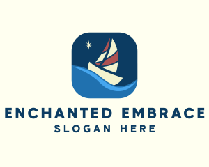 Boat Sailing App logo design