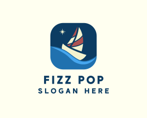 Boat Sailing App logo design