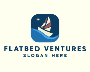 Boat Sailing App logo design