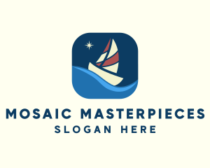 Boat Sailing App logo design