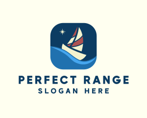 Boat Sailing App logo design