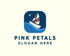 Boat Sailing App logo design