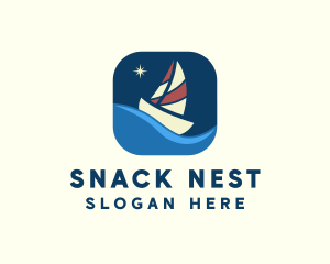 Boat Sailing App logo design