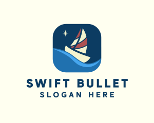 Boat Sailing App logo design