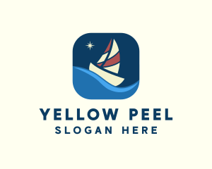 Boat Sailing App logo design