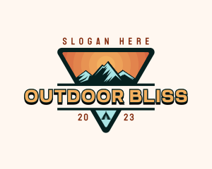 Outdoor Valley Camping logo design