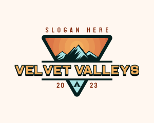 Outdoor Valley Camping logo design