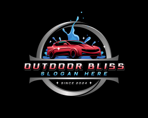 Car Wash Detailing Logo