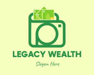 Green Photo Wallet logo