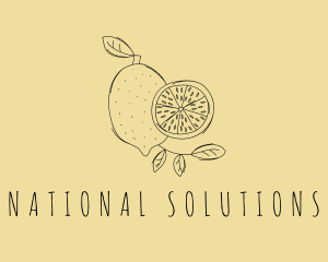 National Lemon Fruit logo