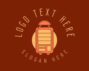 Retro Soda Machine Logo