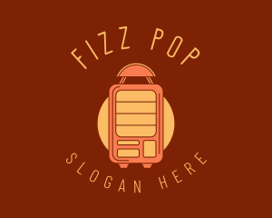 Retro Soda Machine logo design