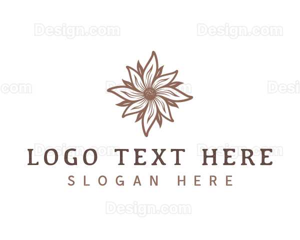 Floral Bloom Flower Logo