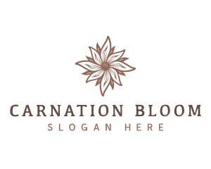 Floral Bloom Flower logo design