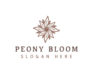 Floral Bloom Flower logo design