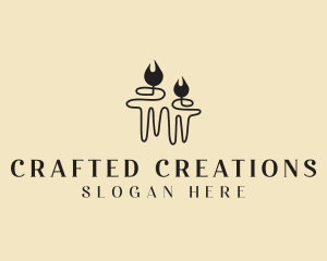 Candle Decor Boutique logo design