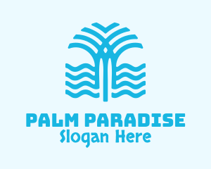 Blue Palm River  logo