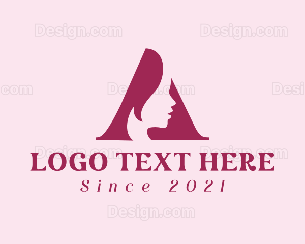 Beauty Wellness Letter A Logo