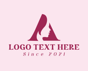 Beauty Wellness Letter A  logo