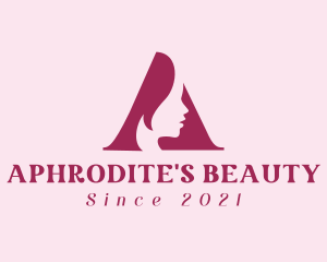 Beauty Wellness Letter A  logo design