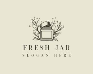 Cosmetic Makeup Jar logo design