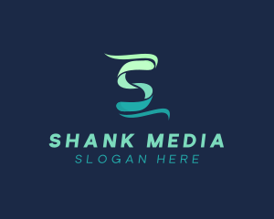 Media Agency Letter S logo design