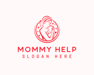 Mother Parenting Child logo