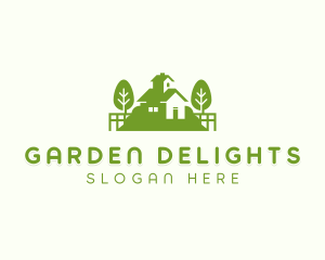 Plant Garden Landscaper logo design