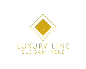 Luxurious Diamond Jewelry logo design