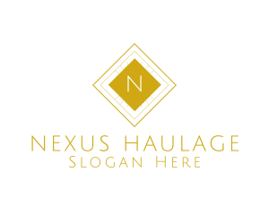 Luxurious Diamond Jewelry logo design