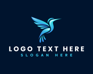 Hummingbird Aviary Bird logo