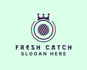 Glitch Sushi Crown  logo