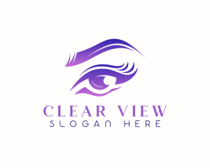  Elegant Eyelashes Spa logo design