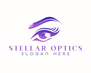  Elegant Eyelashes Spa logo design