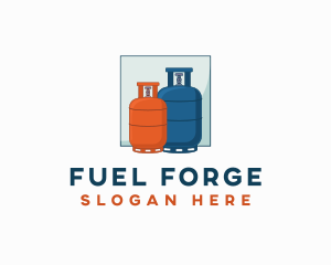 Propane Gas Tank logo design