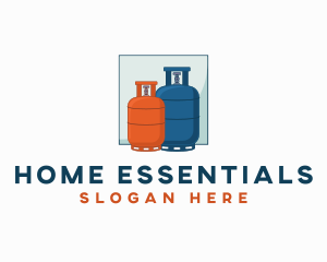 Propane Gas Tank logo design