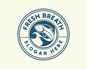 Ocean Fish Restaurant logo design