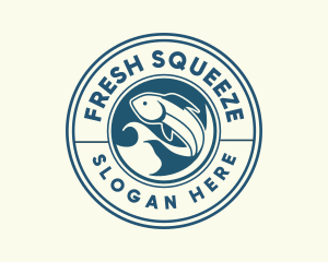 Ocean Fish Restaurant logo design