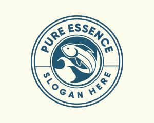 Ocean Fish Restaurant logo design