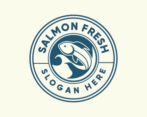 Ocean Fish Restaurant logo design