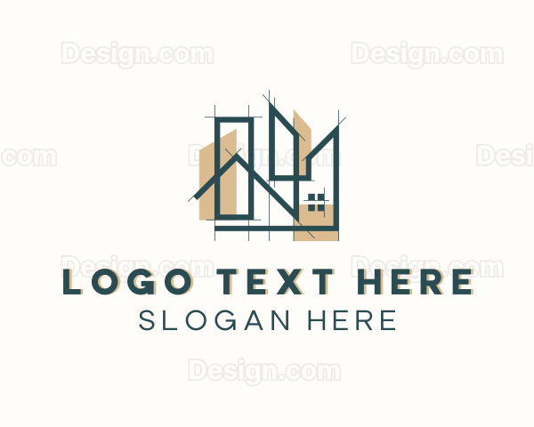 Architectural House Residence Logo